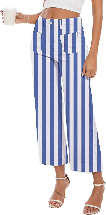 Striped Sky Blue