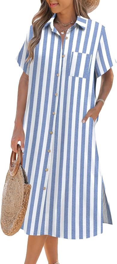 Blue+white Stripe