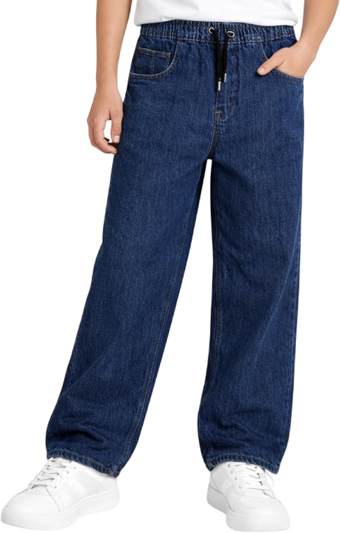 Washed Blue Loose Fit