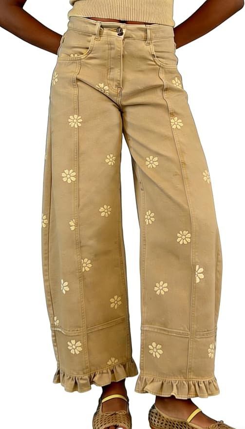 Khaki Floral