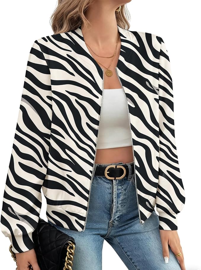 Zebra Black White