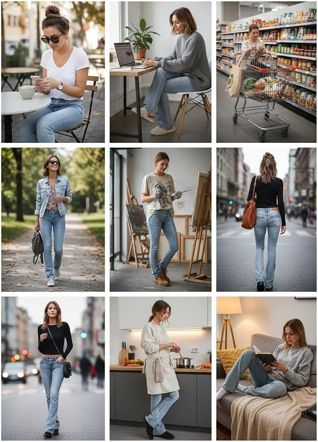 Pale Blue Washed