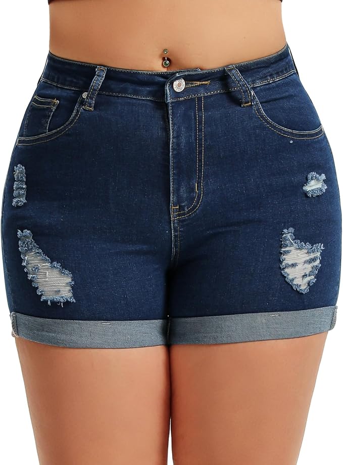 Ripped Dark Blue