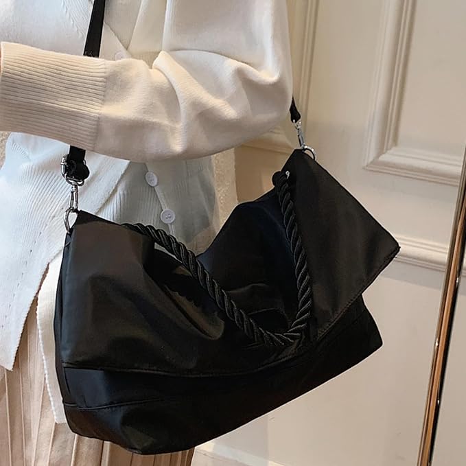 #S Black Crossbody Bag