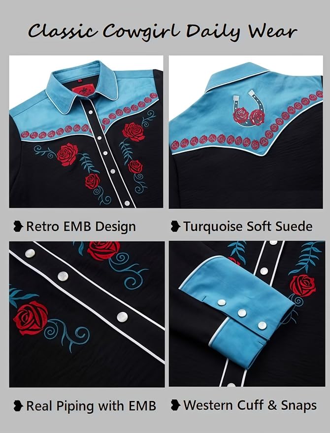 Black-turquoise