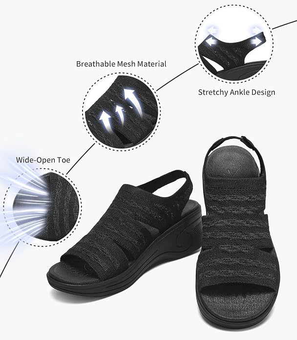 Black-openwork