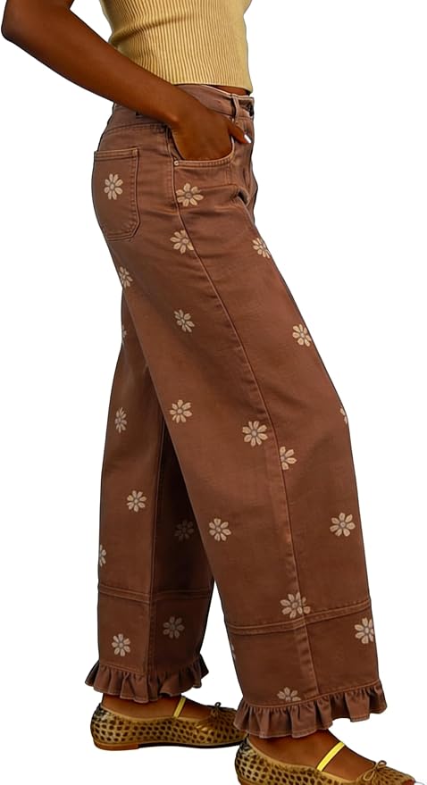 Brown Floral