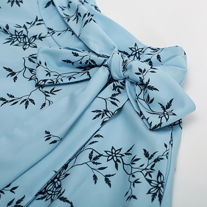 Black Blue Flower