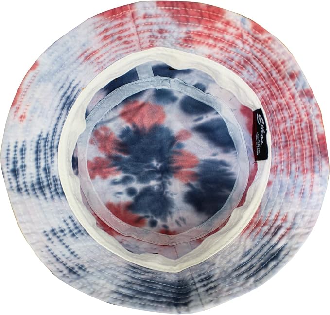 Tiedye Red Navy
