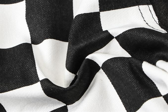Black White Checked
