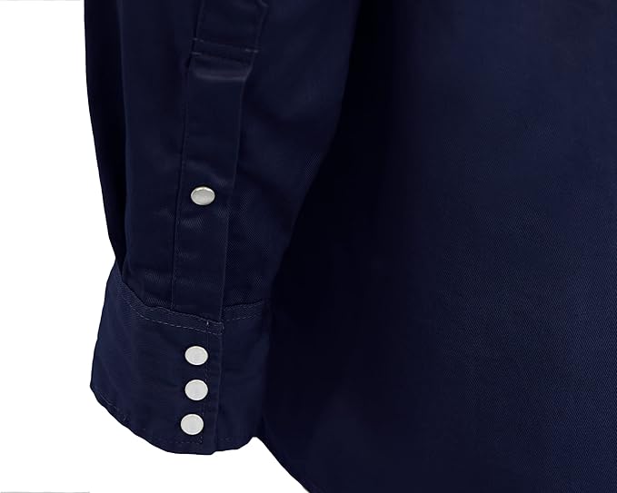 Pearl Snap Navy