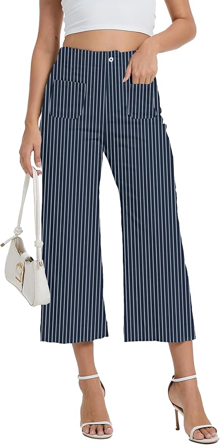 Narrow Blue Stripes
