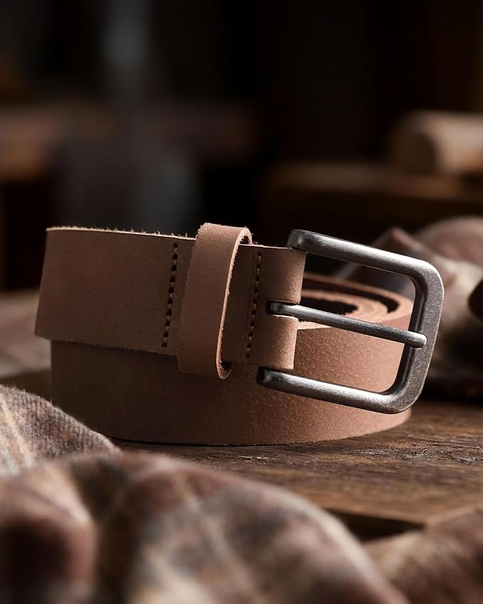 Full Grain Dark Brown / Distressed Gun