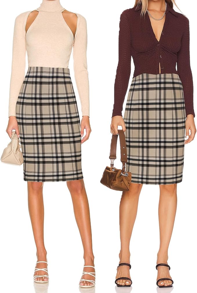 Plaid Khaki
