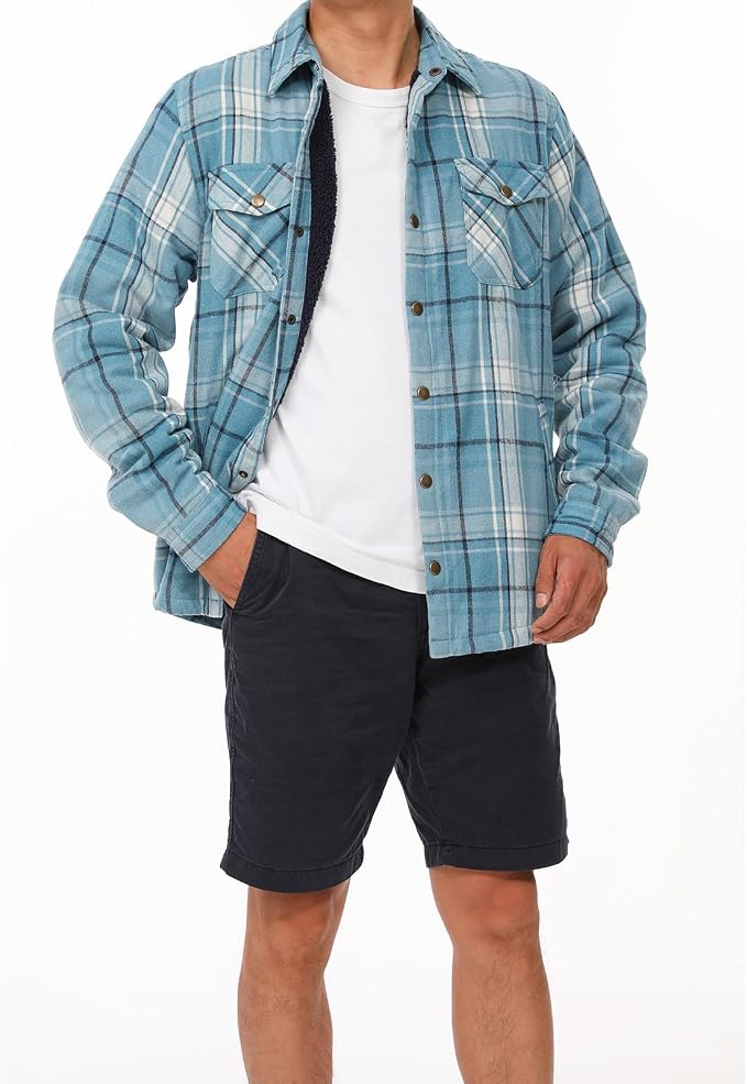 Sherpa Lined Sky Blue