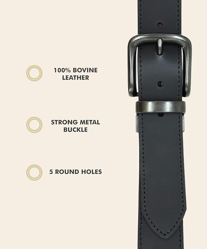 Black / Brown / Black Buckle