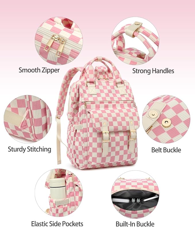 Checkered Pink