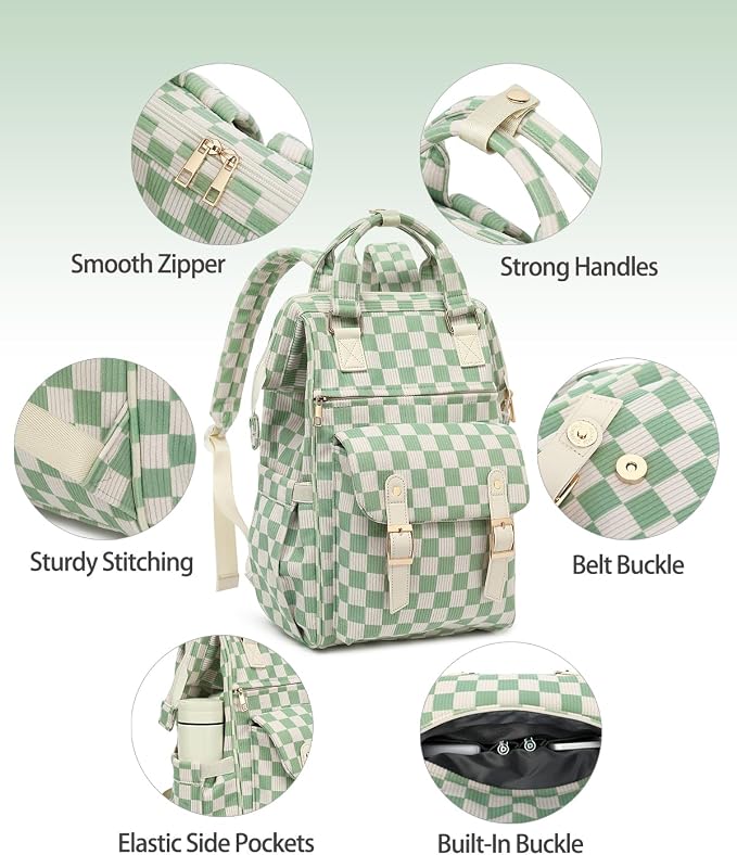 Checkered Green