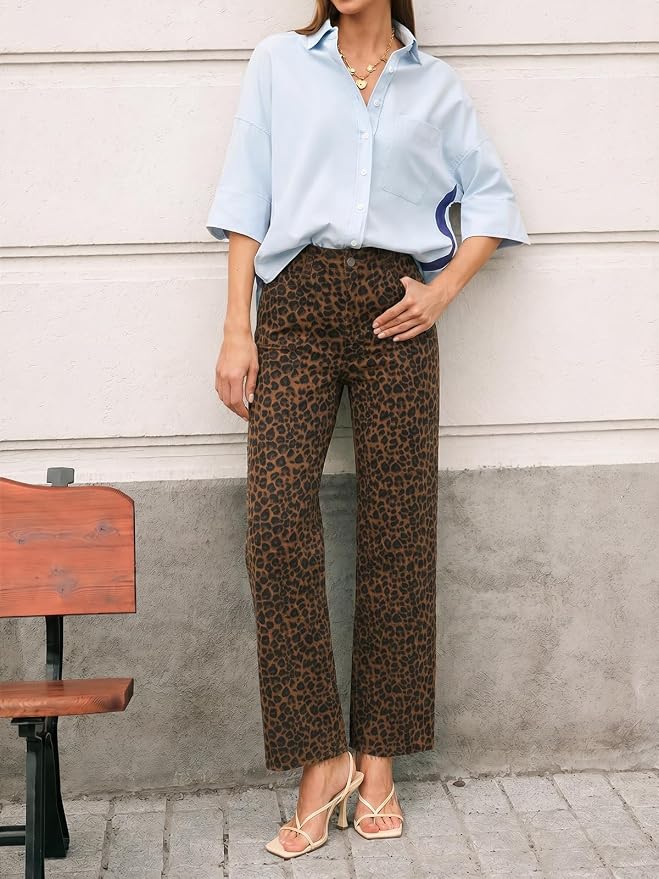 Brown Leopard Print