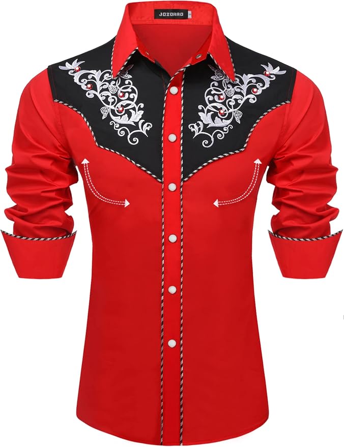 Red With Rhinestone