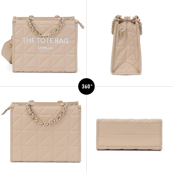 Khaki-quilted