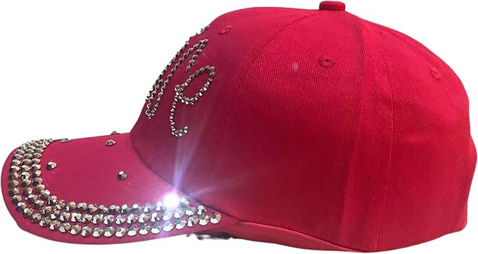 Bling Louise Hat (Hot Pink)