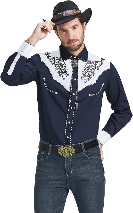 Navy Blue With Rhinestone