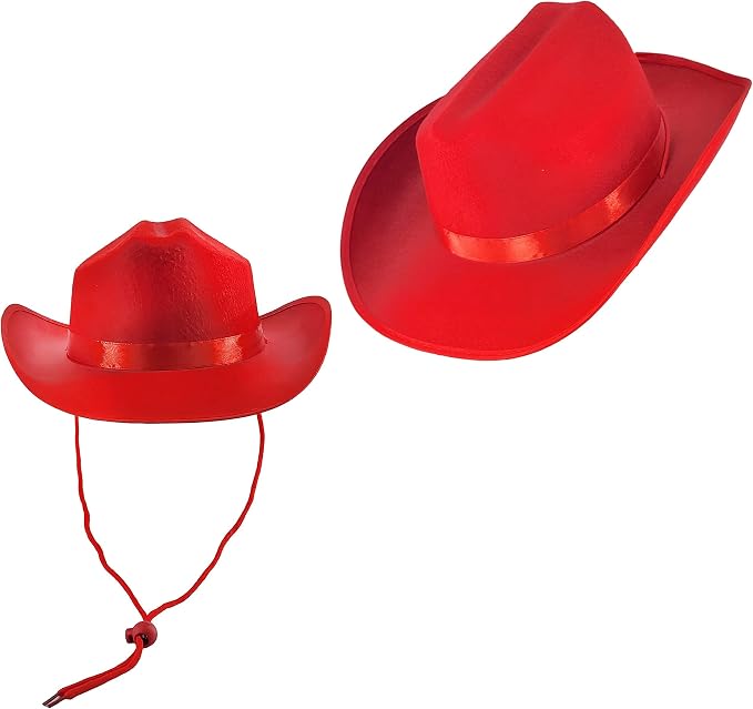 Red Cowboy Hat