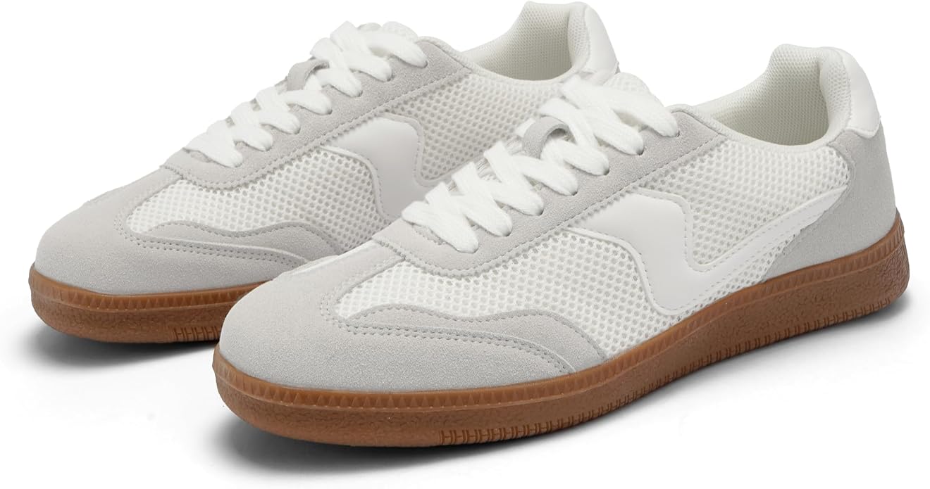 Mesh Grey White