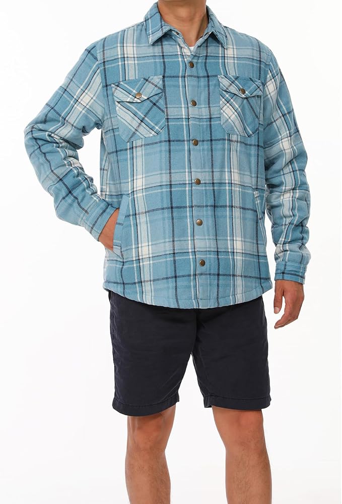 Sherpa Lined Sky Blue