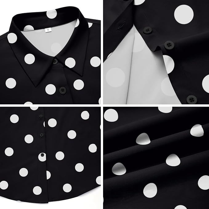 Polka Dots Black