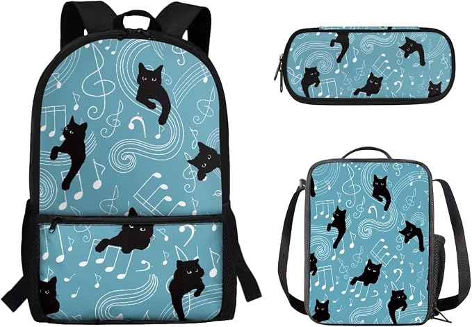 Cat Musical Notes