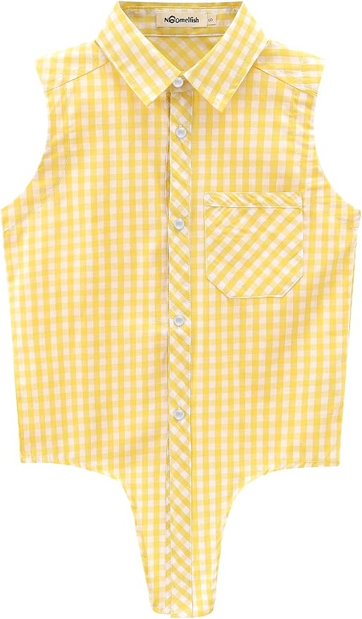 Snap Yellow Check Gingham
