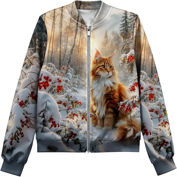 Cat White Gray
