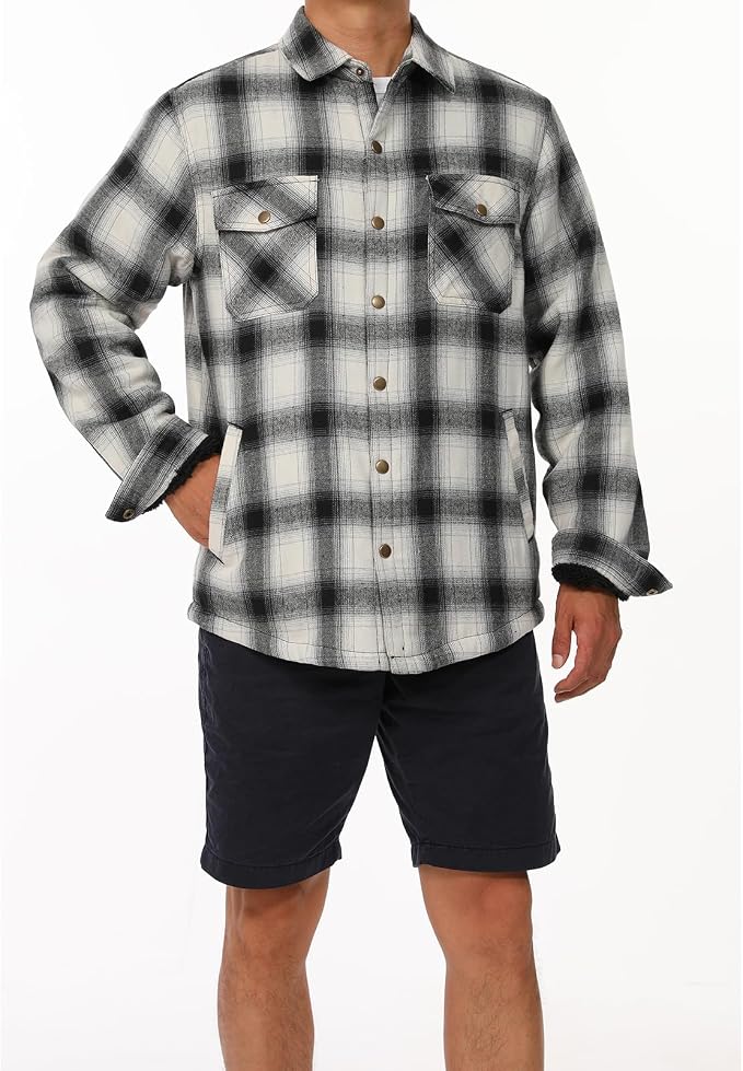 Sherpa Lined Midnight Snowfall