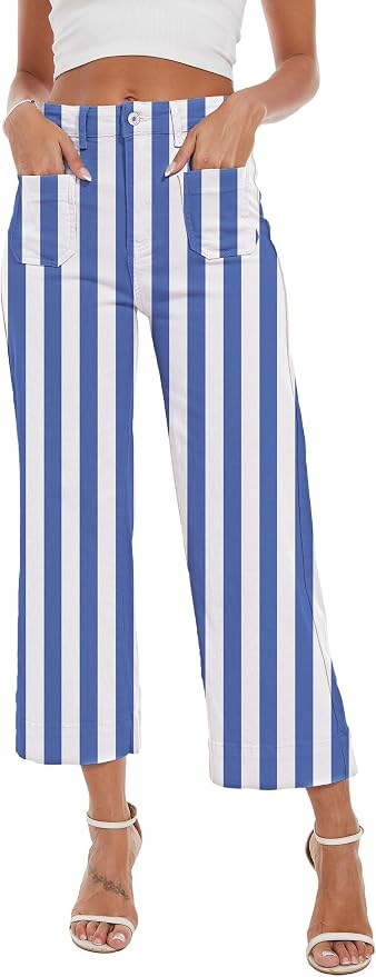Striped Sky Blue