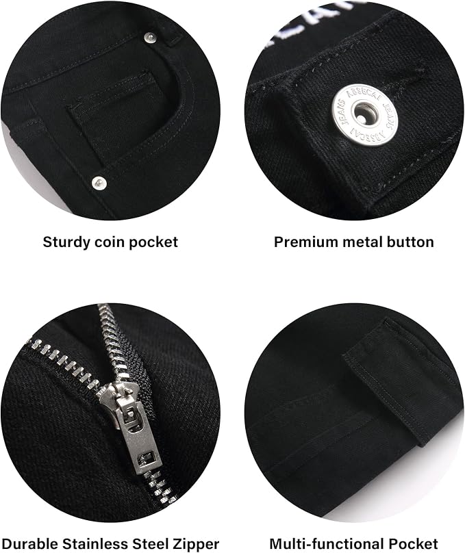 Black Regular Back Pocket