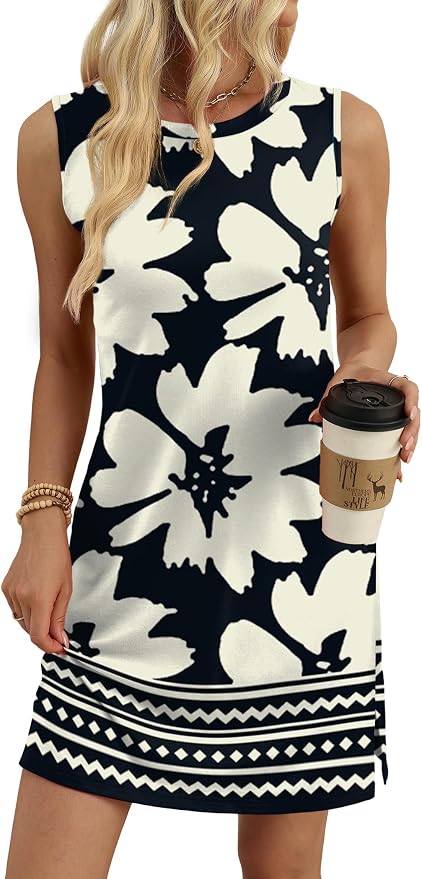 Black White Flower