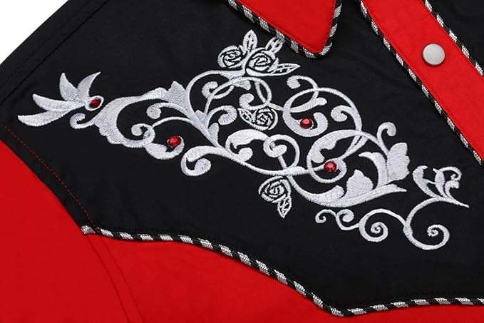 Red With Rhinestone