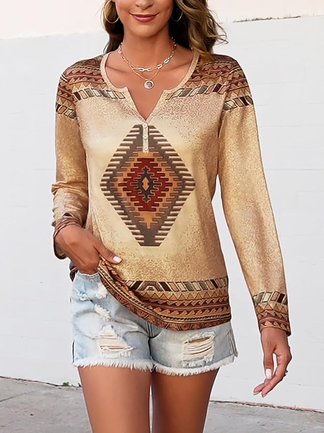 Brown Aztec