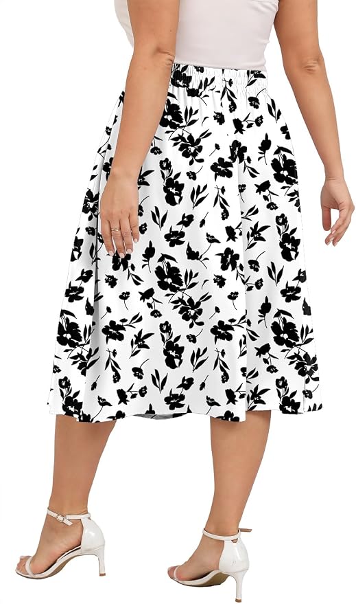 White Black Flower