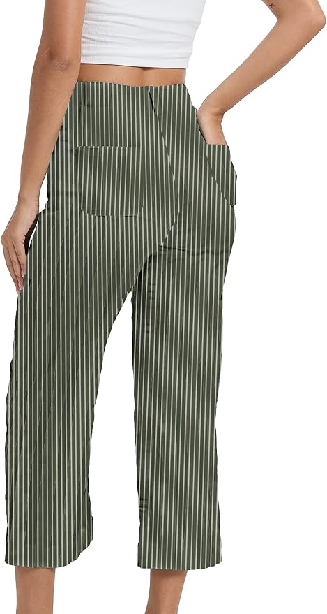 Narrow Green Stripes
