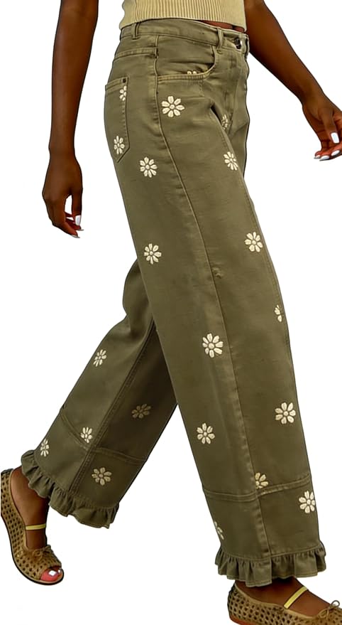 Army Green Floral