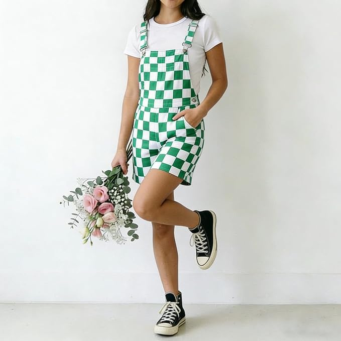 Green Checkered