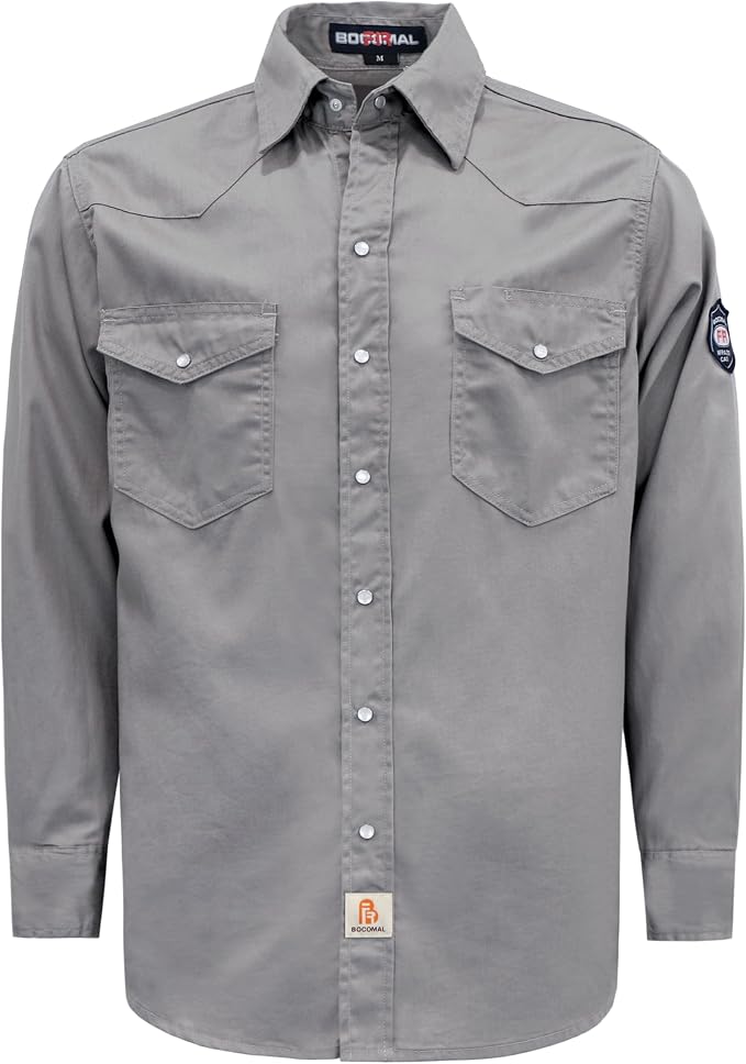 Pearl Snap Gray