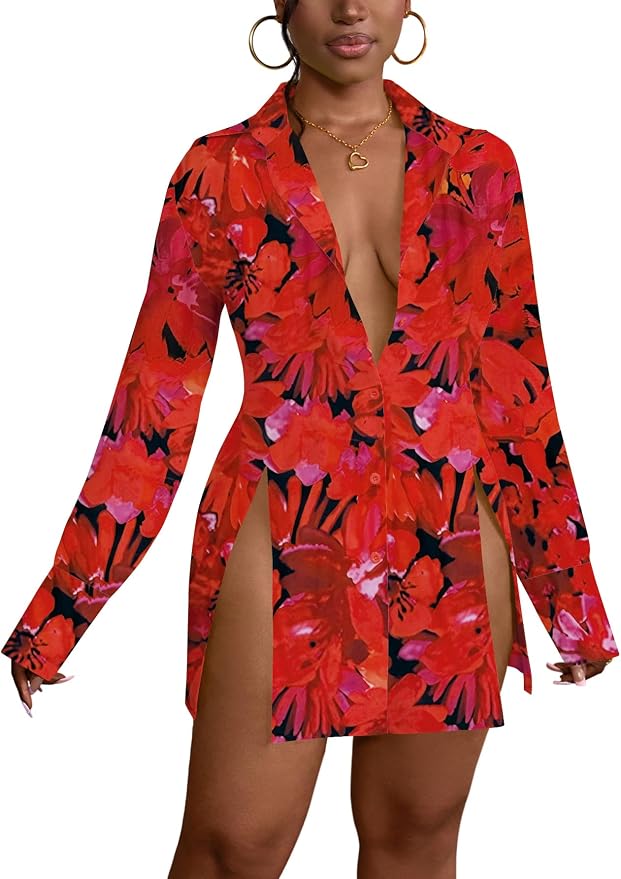 Floral Red