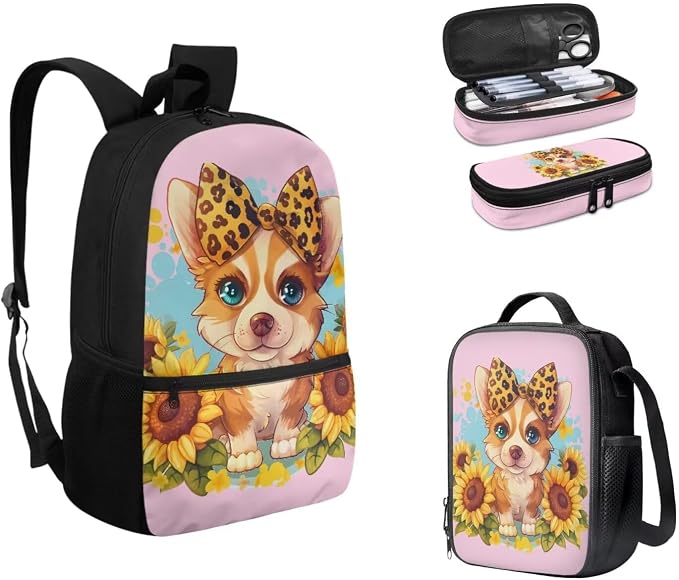 Sunflower Corgi