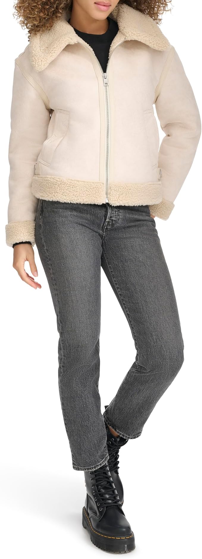 Almond Milk Faux Shearling