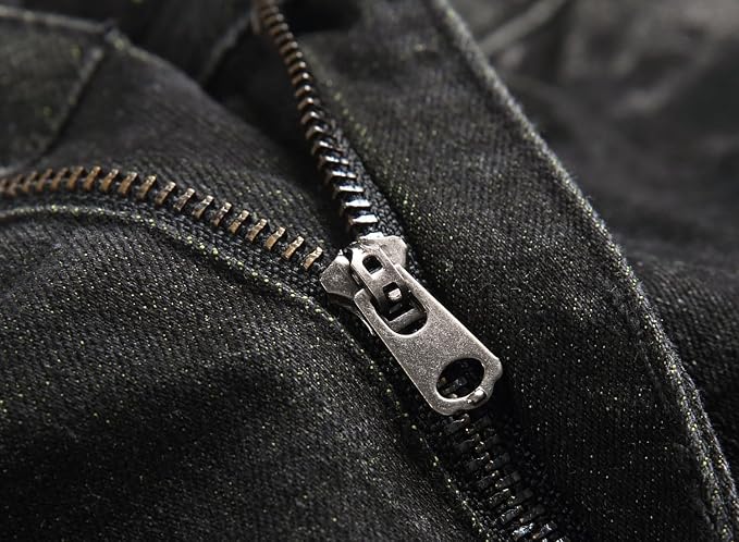 C#black Yellow Jeans