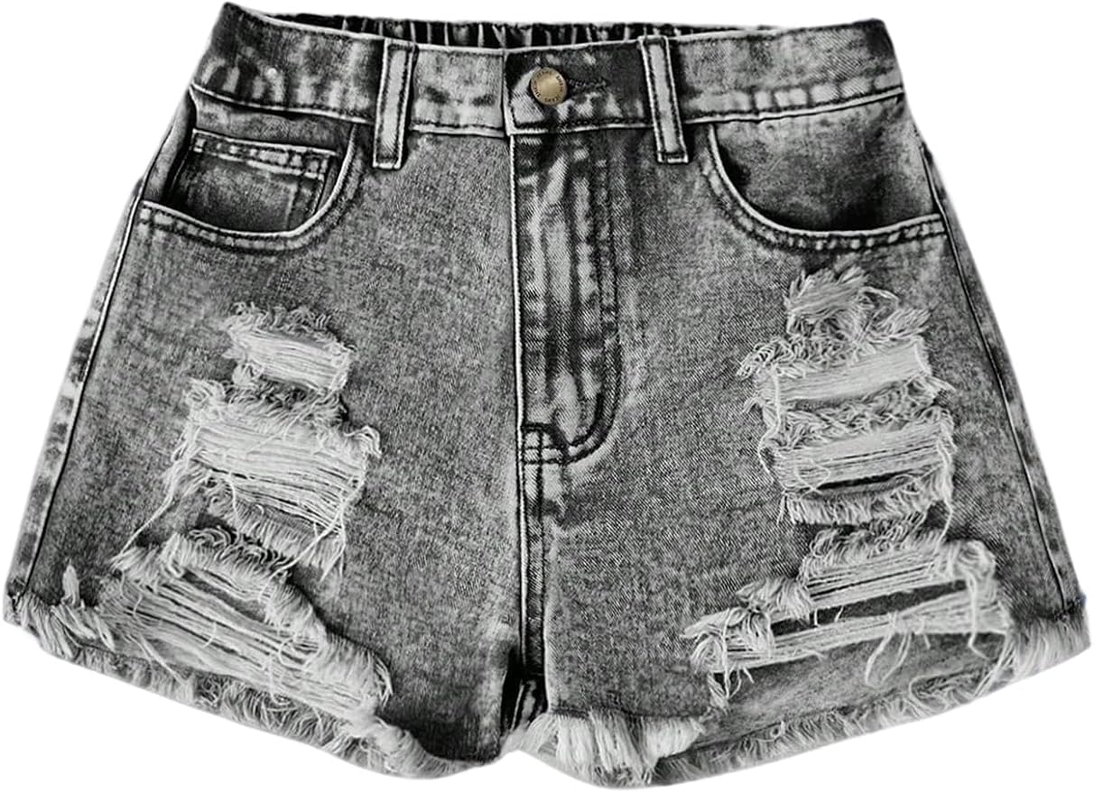Dark Grey Washed
